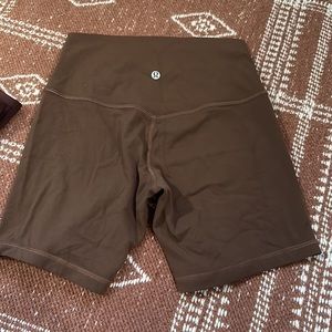 Gap fit and lululemon biker shorts